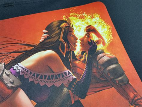 liliana and chandra playmat